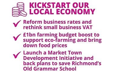 Kickstart local economy